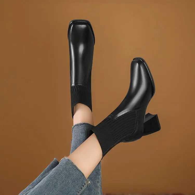 Cátia - Botas Elegantes de Plataforma