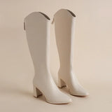 Hilda - Botas de salto bloco com elegância para o Inverno