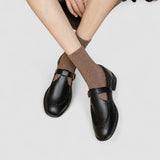 Ariana - Sapatos Mary Jane ortopédicos com ponta quadrada