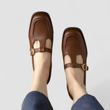 Elisabete - Sapatos Ortopédicos com Fivelas Mary Jane