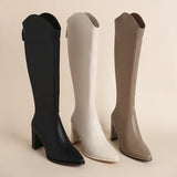 Hilda - Botas de salto bloco com elegância para o Inverno