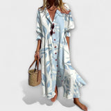 Lila - Vestido Maxi Lisonjeiro com Cobertura para a Barriga