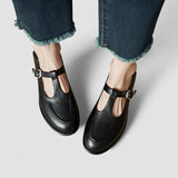 Camila - Sapatos Mary Jane ortopédicos com salto baixo