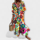 Lila - Vestido Maxi Lisonjeiro com Cobertura para a Barriga