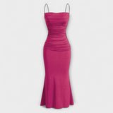 Mia Muse - Elegante Vestido Maxi-Party