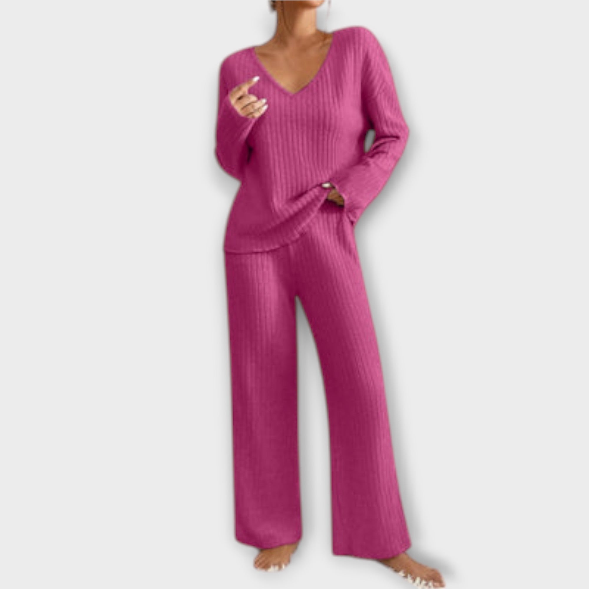 Kathy - Conjunto Confortável de Dois Peças