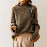 EVA I Pullover com Gola Alta