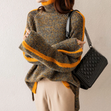 EVA I Pullover com Gola Alta