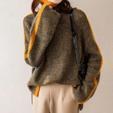 EVA I Pullover com Gola Alta