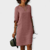 Ellyse - Vestido de Verão Elegante com Decote em V