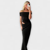 Puss - Vestido Irregular com Ruches