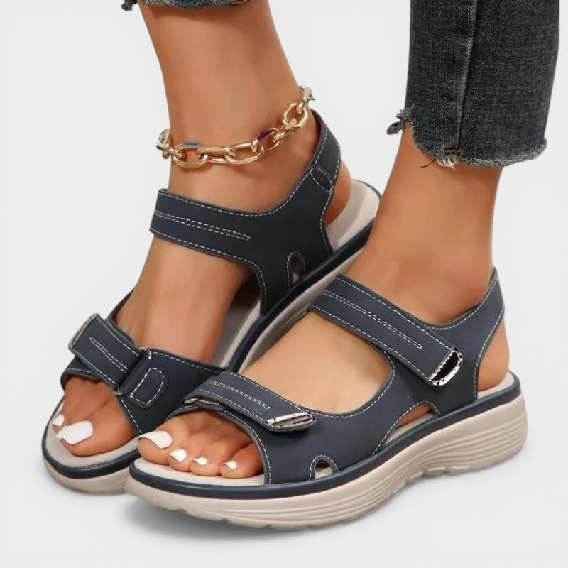 Benita | Sandália Wedge Ortopédica