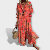 Lila - Vestido Maxi Lisonjeiro com Cobertura para a Barriga