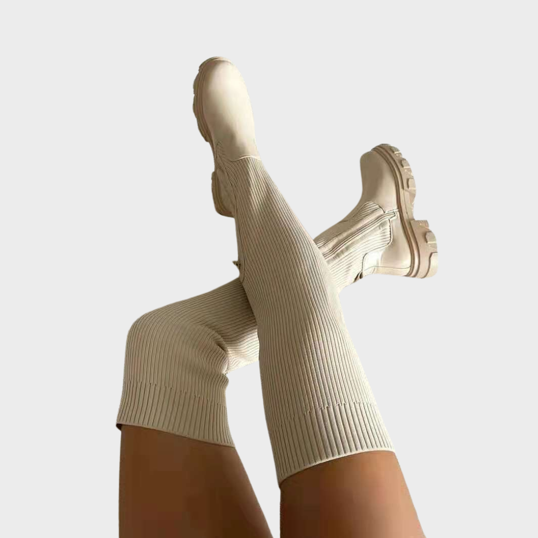 Botas acima do joelho