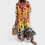 Lila - Vestido Maxi Lisonjeiro com Cobertura para a Barriga