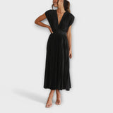 Maria - Vestido Plissado Elegante