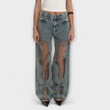 Rayne - Trixie Klare Jeans de Denim Azul
