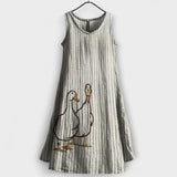 Anneliese – Vestido Tank-Top de Praia para o Dia a Dia