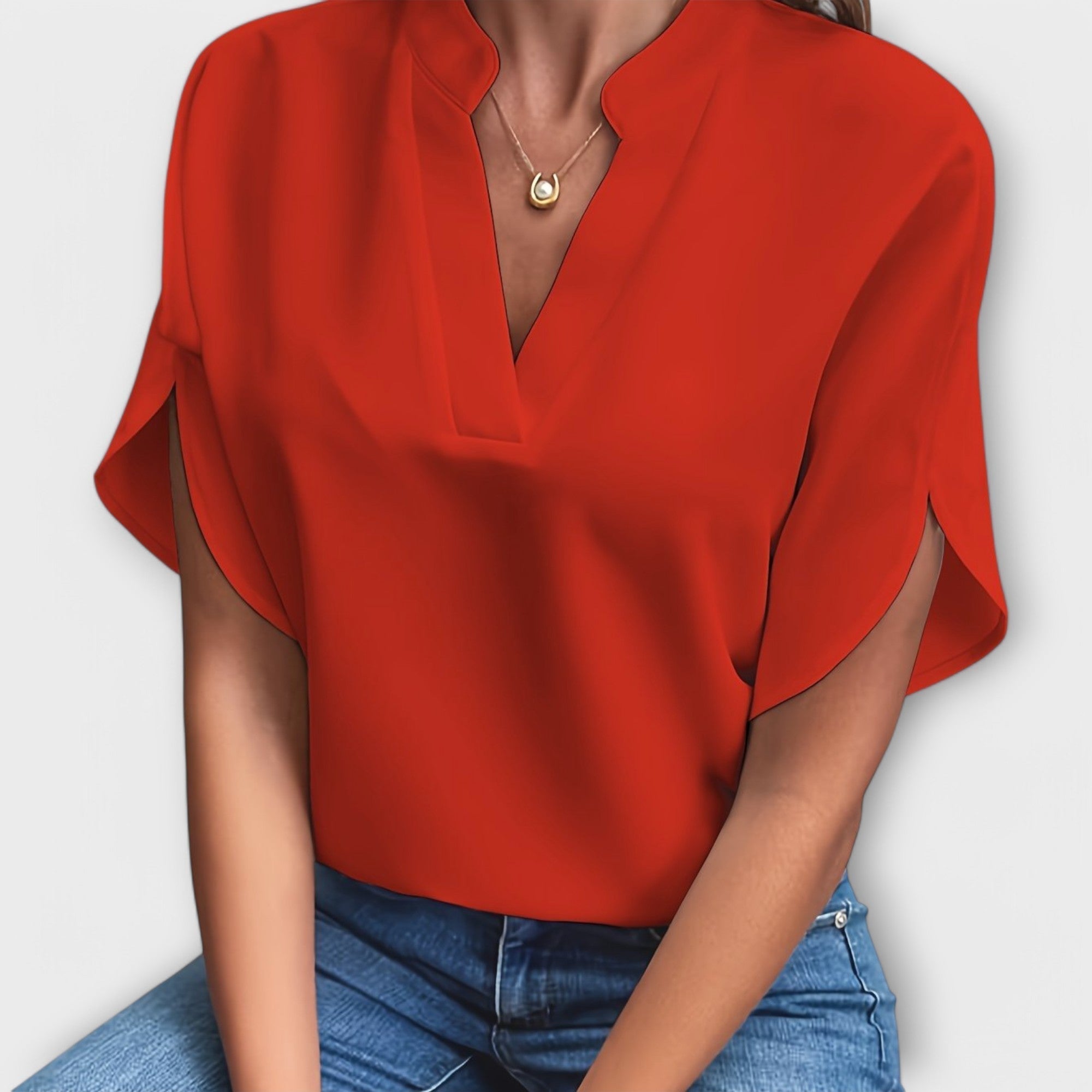 Vivi - Blusa Elegante e Leve para Senhora
