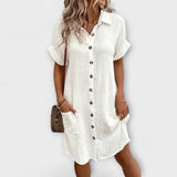 Aria - Vestido Casual Clássico Polo