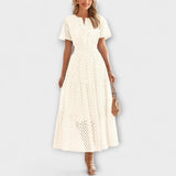 Linette - Vestido de Verão Elegante em Renda