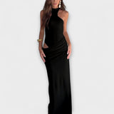 Minna - Vestido Cut-Out Sem Mangas Sedutor