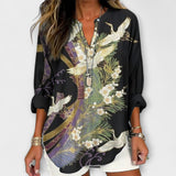 Ellie - Blusa de Elegância Botânica