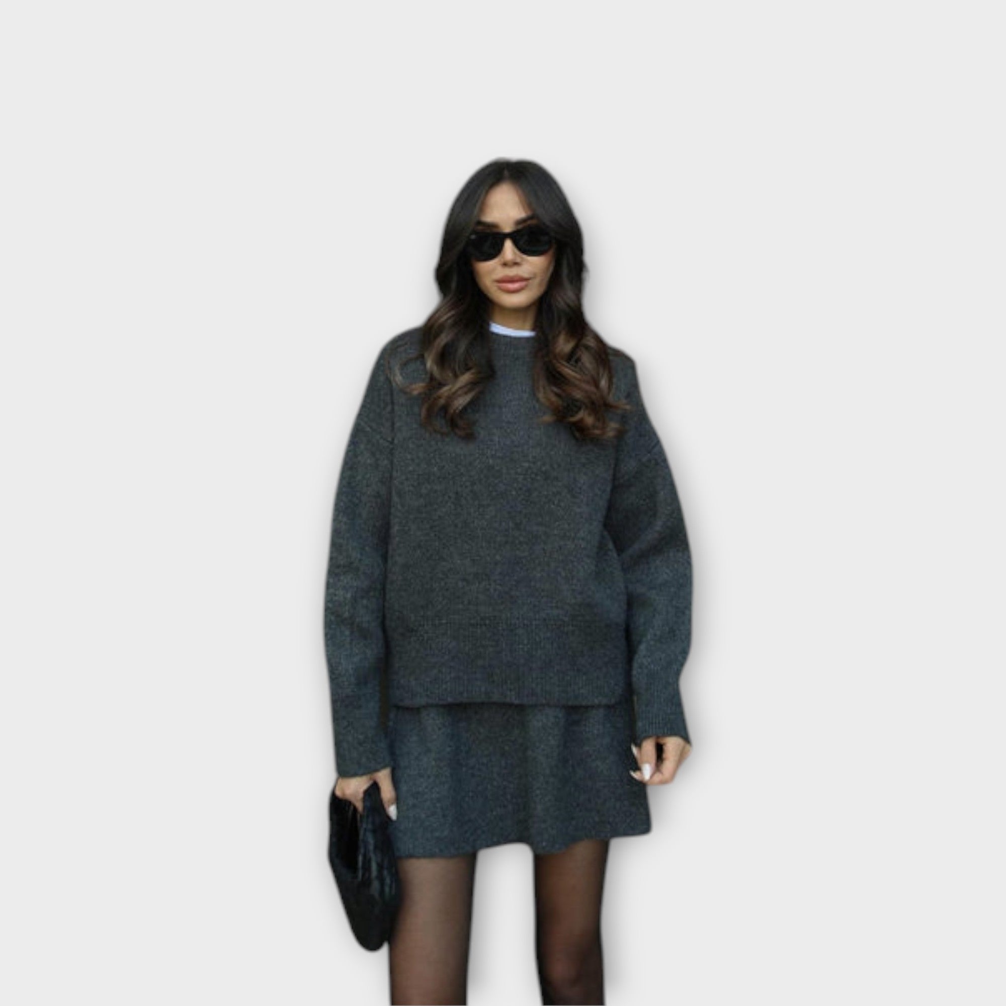 Carol - Conjunto de Tricô Casual