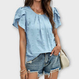 Charlotte - A blusa perfeita de bolinhas