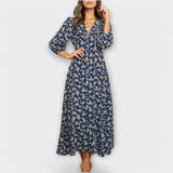 Vestido Maxí de Flores para Mulheres