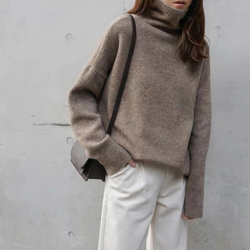 MIRA I Pullover de Gola Alta