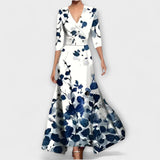 Alma - Vestido Feminino com Design Elegante de Mangas