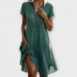 Sofia - Vestido de verão fluido com um look intemporal