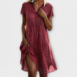 Sofia - Vestido de verão fluido com um look intemporal