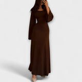 Jocelyn - Vestido de Malha Elegante com Detalhe na Cintura