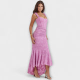 Renske - Vestido Longo com Corset Elegante e Refinado