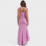 Renske - Vestido Longo com Corset Elegante e Refinado