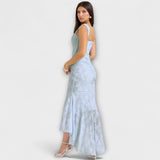 Renske - Vestido Longo com Corset Elegante e Refinado