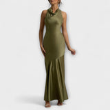 Lennon - Elegante Maxivestido em Satin
