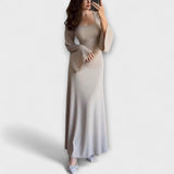 Jocelyn - Vestido de Malha Elegante com Detalhe na Cintura