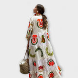 Diona - Vestido de Flores Elegante
