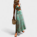 Ella - Vestido Stretch com Recortes Tie-Dye Eleanor