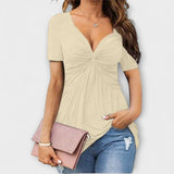 Lina – T-Shirt de Decote em V