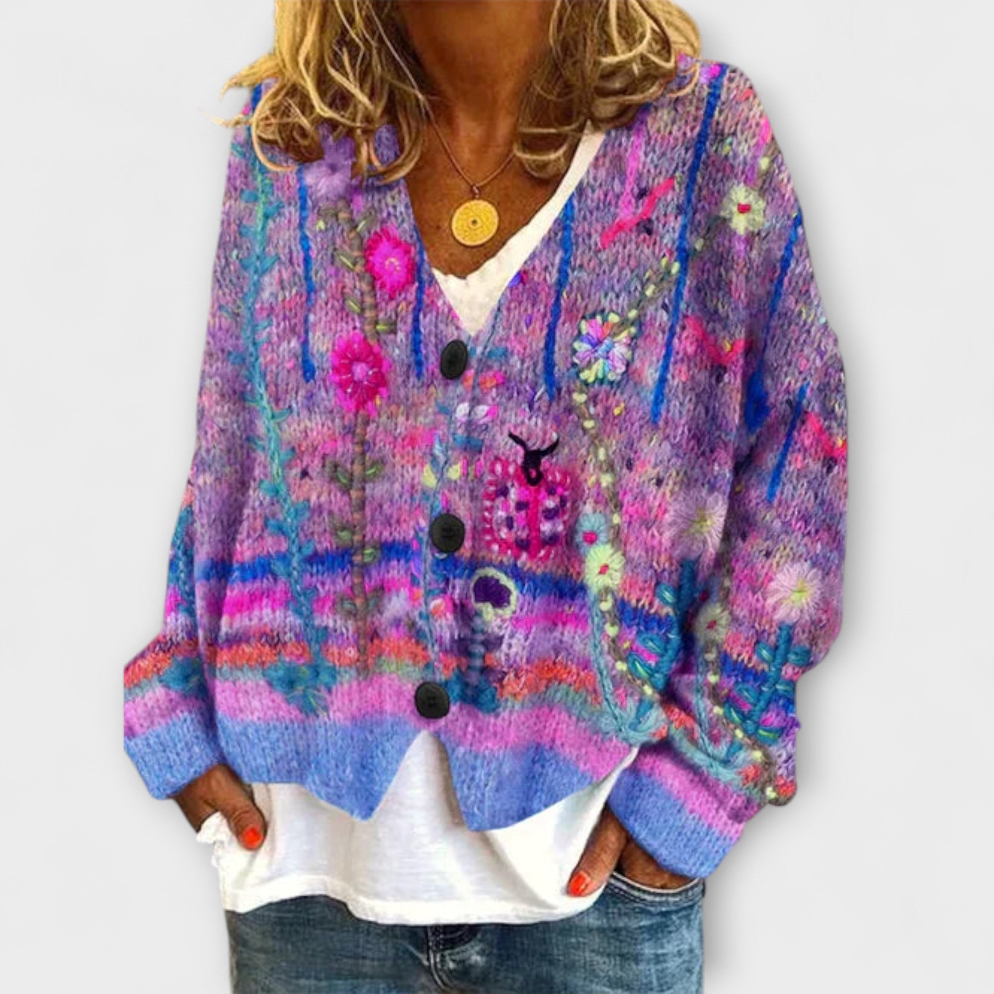 Belle - Blazer Vintage para Senhora