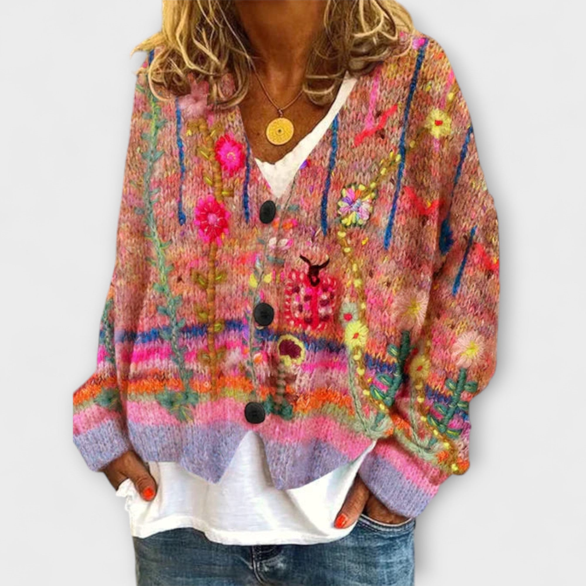 Belle - Blazer Vintage para Senhora