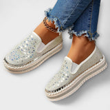 Vada – Chinelas decoradas com pedras de strass