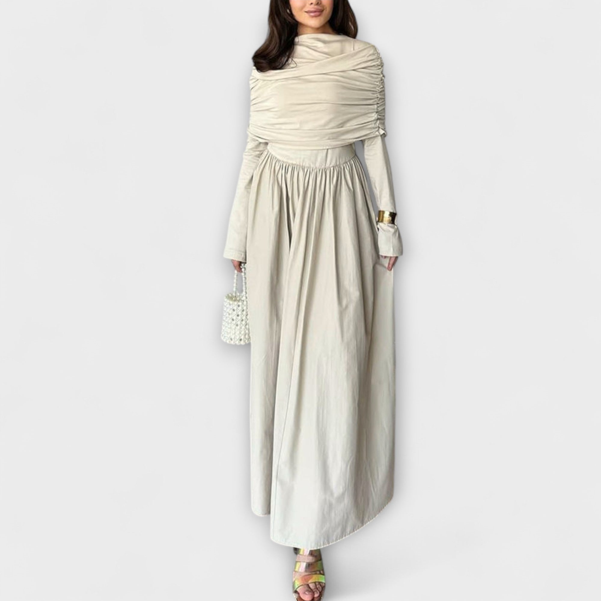 Jessica - Vestido Plissado Relaxante