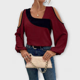 Scarlett - Blusa com decote quadrado