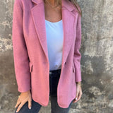 ROSIE | Casaco Casual com Mangas Longas e Lapela