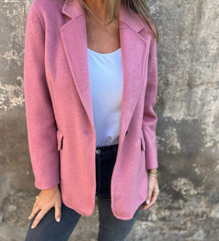 ROSIE | Casaco Casual com Mangas Longas e Lapela